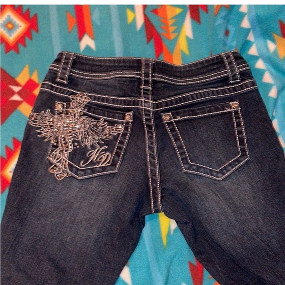 SOLD - harley davidson bootcut jeans! - COPY - Picture 1 of 2